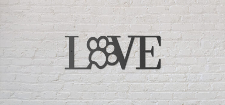 Wandbild “Love”